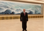 红色擎柱映初心，两岸春风入诗来——李延生会长咏人民大会堂金色大厅